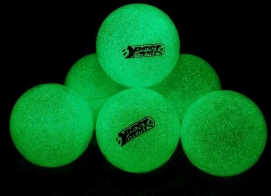 Best Sporting Luminous Bordtennisballer, 6 Stk Best Sporting Luminous Bordtennisballer, 6 Stk