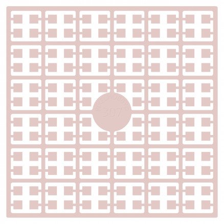 Pixelhobby Midi Perler 307 Ekstra Lys Beige 2x2mm 140 pixels