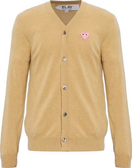 Comme des Garçons Play Herre Strikkevarer Beige S,
