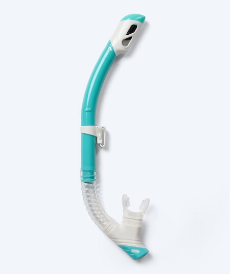 Watery full-dry snorkel til barn - Triton 2.0 - Grønn - Snorkel barn
