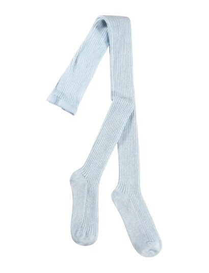 Molo Glitter Rib Tights Blue 92/98 Molo Glitter Rib Tights Blue 92/98