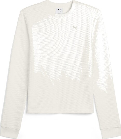 Puma W Boulder Crew Golfgenser dame White-Glow X-Large