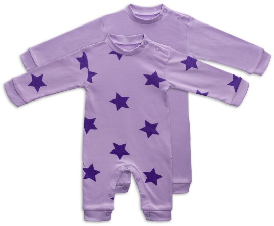 Tiny Treasure Maxime Jumpsuit 2-Pack Orchid Bloom