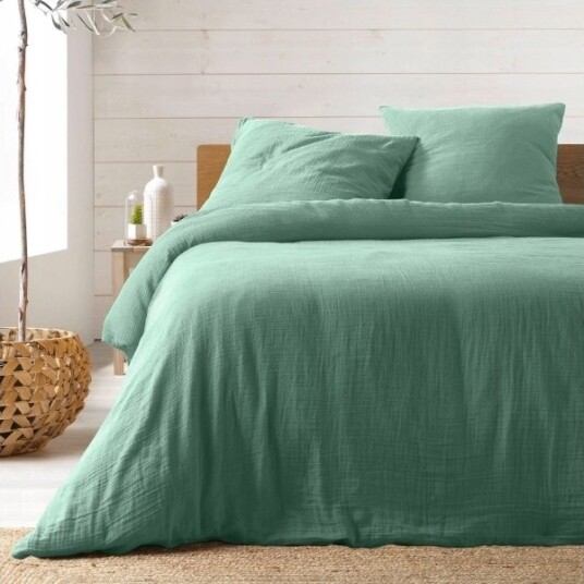 Douceur D`Interieur Sett Med Musselinsengetøy Angelia 240 X 220 Cm