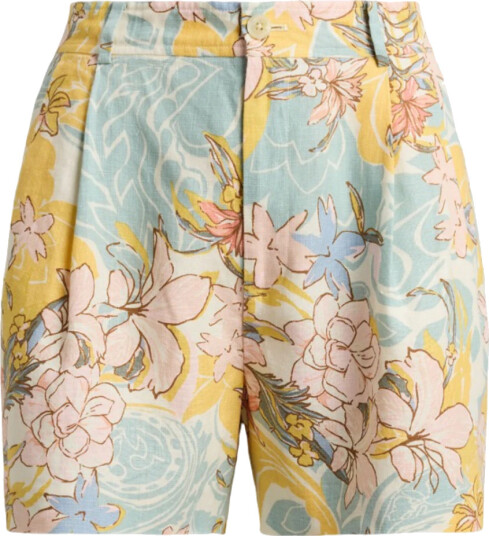 Lauren Ralph Lauren Classic Linen Wvn Shorts Blue 44