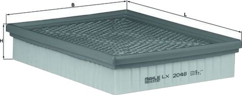 MAHLE LX 2048 Luftfilter MAHLE LX 2048 Luftfilter