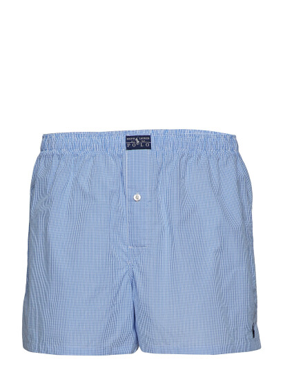 Polo Ralph Lauren Windowpane Woven Boxer - Blue - L