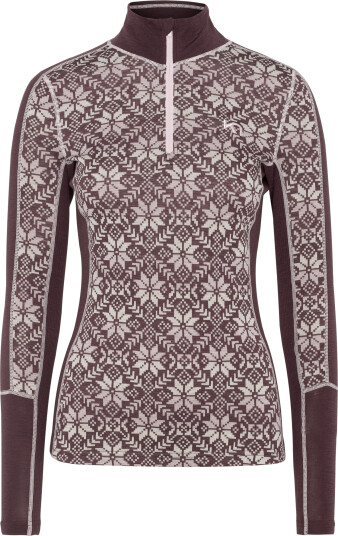 Kari Traa Women"s Anna Half Zip Cocoa Powder XL Kari Traa Women"s Anna Half Zip Cocoa Powder XL