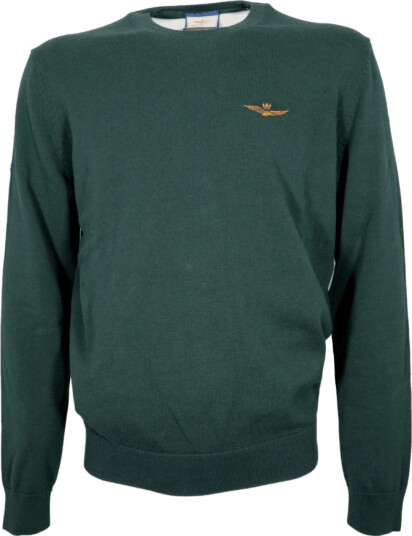 Aeronautica Militare Herre Strikkevarer Grønn 3XL,