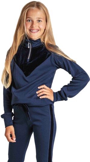 Woolland Sirdal Top Jente Blue Ink 158-164 Woolland Sirdal Top Jente Blue Ink 158-164