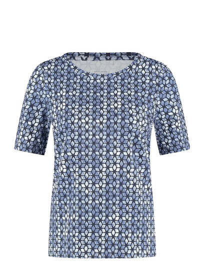 Gerry Weber T-Shirt 1/2 Sleeve - Navy - 36 Gerry Weber T-Shirt 1/2 Sleeve - Navy - 36