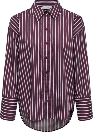 JDY Jdyserena L/S Shirt Wvn Noos   Burgundy   L