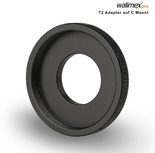 Walimex Pro T2 adapter For C Mount Walimex Pro T2 adapter For C Mount