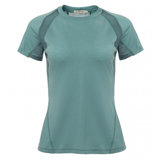 Aclima  Lightwool Sports T-Shirt W´S Dame 363 Oil Blue / North Atlantic XL