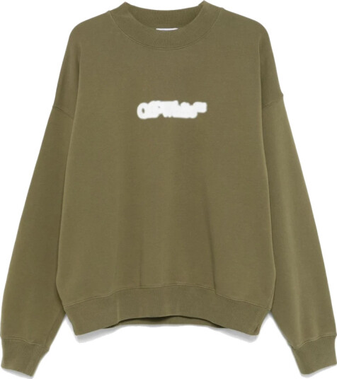 Off White Herre Gensere & Hettegensere Grønn 2XL,