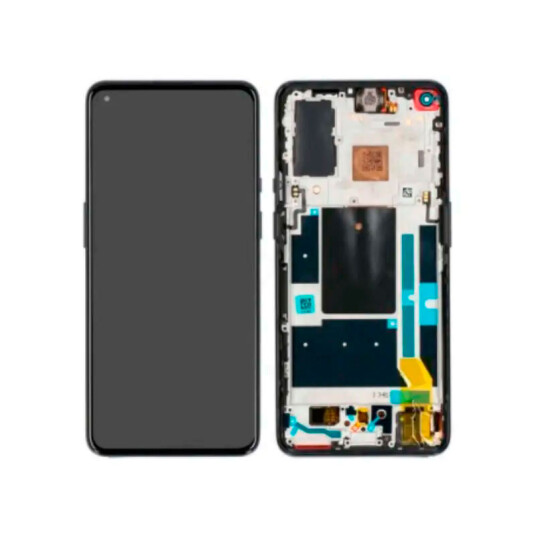 OnePlus LCD Skjermbytte for OnePlus 9 Astral Black