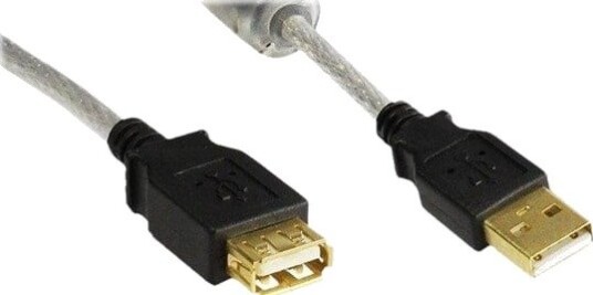 Alcasa Electronik Good Connections High Quality USB Extension Cable USB to USB 1.8m 2511-2TQ