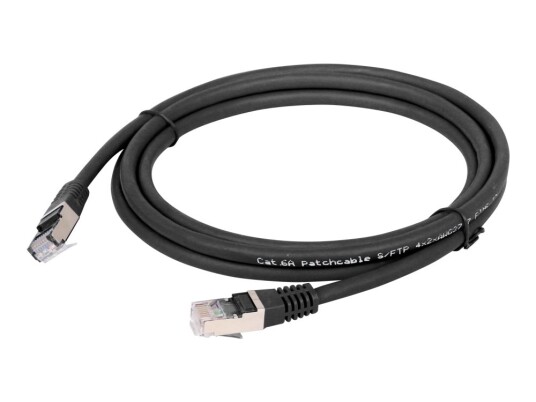 Cablexpert Koblingskabel Rj-45 Hann Til Rj-45 Hann 5 M S/Ftp Cat 6A Med Støvel Formstøpt Svart