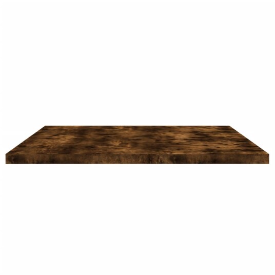 Vegghyller 4 stk røkt eik 80x40x1,5 cm konstruert tre 8721012209497
