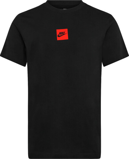 Nike U Nsw Tee Std Club Ftra Box   Black   S