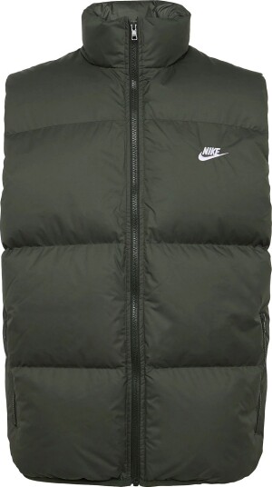 Nike M Sf Club Puffer Vest 550   SEQUOIA/WHITE   S
