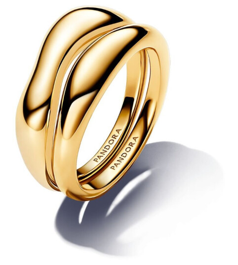 Pandora Essence Ring i 925 forgylt sølv str 56