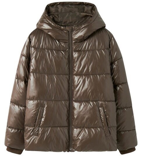 LMTD Nlnmayar Puffer Jacket Noos Brown 170 176