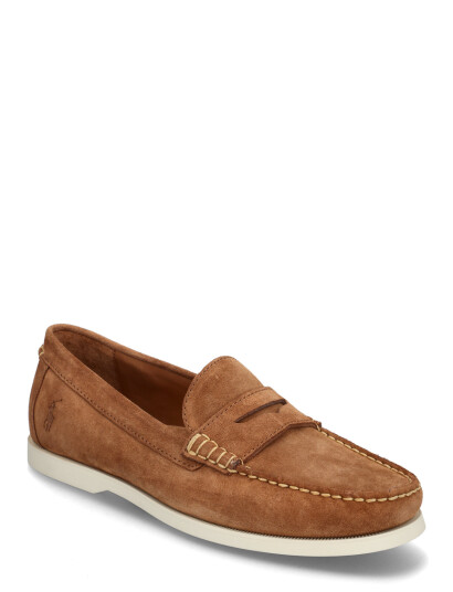 Polo Ralph Lauren Merton Suede Penny Loafer Brown 45