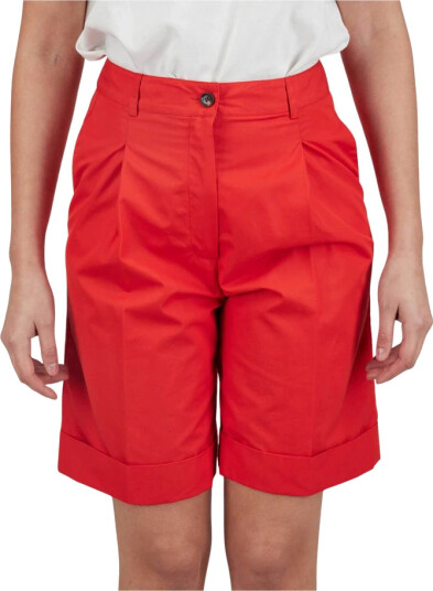 Kiton Dame Shorts Rød S, Kiton Dame Shorts Rød S,
