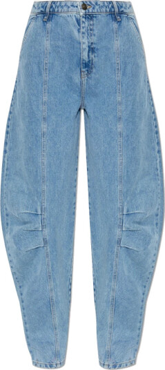 ROTATE Birger Christensen Cargo Denim Pants - Blue - 38 ROTATE Birger Christensen Cargo Denim Pants - Blue - 38