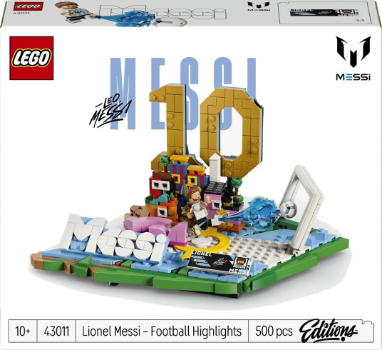 Lego Editions Lionel Messi Fotball-Høydepunkter 43011 Lego Editions Lionel Messi Fotball-Høydepunkter 43011