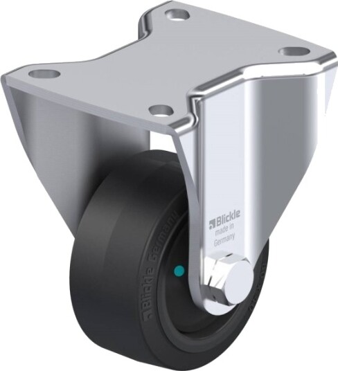 Blickle 851935 Bh-Poev 82Kfd Faste Hjul Hjuldiameter: 80 Mm Bæreevne (Maks.): 170 Kg 1 Stk