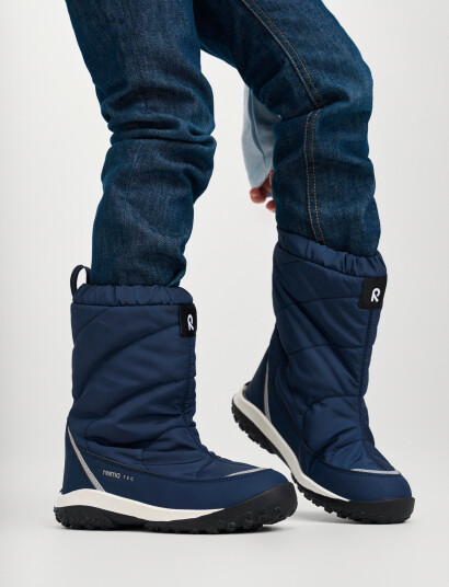 Reima Reimatec Winter Boots, Kinoskin - Navy - 22