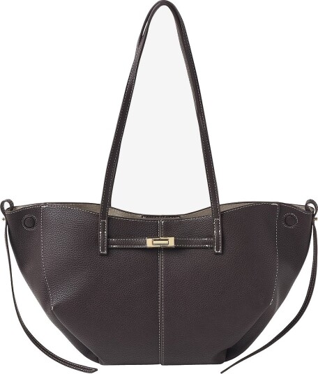 Gina Tricot Skulerveske Detail Midi Bag Brun Gina Tricot Skulerveske Detail Midi Bag Brun