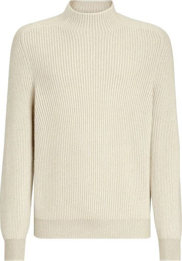 Brunello Cucinelli Herre Strikkevarer Beige XL,