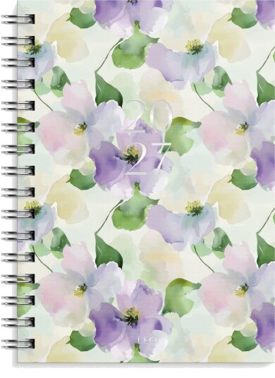 Kalender GRIEG Leo A5 spiral 2027 Fiol