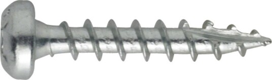 Nkt Fasteners Spun+ Skrue Elforsinket Panhode Galvanisert 5,0x40mm 200 Stk