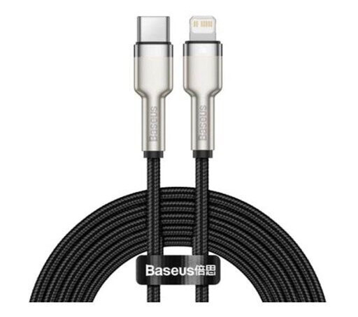 Baseus USB-C cable for Lightning  Cafule PD 20W 1m (black)
