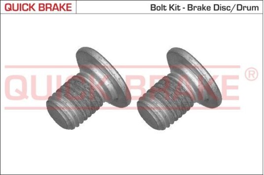 Bolt bremseskive QUICK BRAKE 11661K Bolt bremseskive QUICK BRAKE 11661K