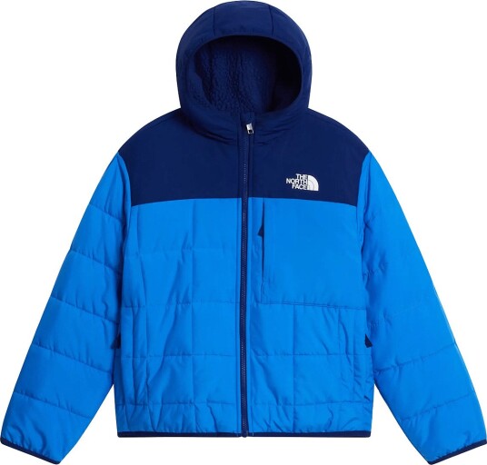 The North Face B Reversible Shasta Fz Hooded Jacket Blue XL