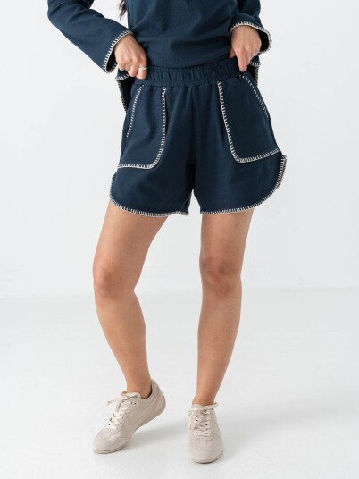 Comprimé Rugby Shorts Blå 44