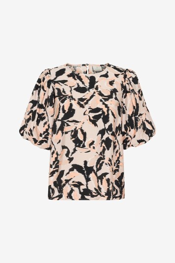 KAFFE - Topp kaPaco Blouse - Beige