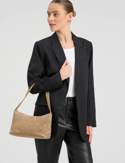 DEPECHE Amsterdam Shoulderbag Beige ONE SIZE