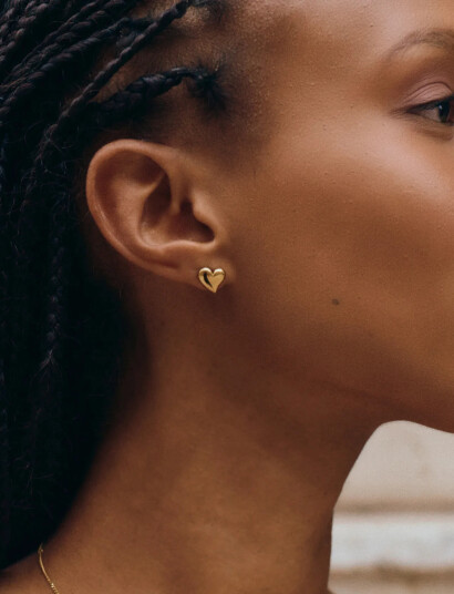 Edblad Amorina Studs Gold Gold ONE SIZE