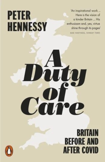 A Duty Of Care Av Peter Hennessy