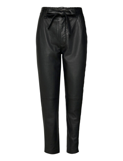 Second Female Indie Leather New Trousers - Black - S x 98