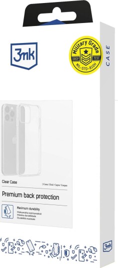 3mk Clear Cover for iPhone 17 Air Gjennomsiktig