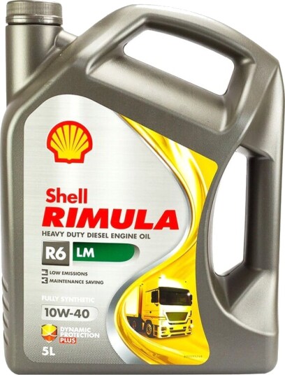 Motorolje SHELL RIMULA R6 LM 10W-40 5L Motorolje SHELL RIMULA R6 LM 10W-40 5L