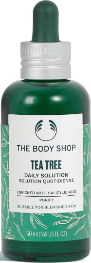 The Body Shop Tea Tree Anti-Imperfection Daily Solution 50 ml Purify, Suitable For Blemished And Sensitive Skin