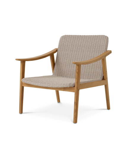 Honolulu karmstol natural teak